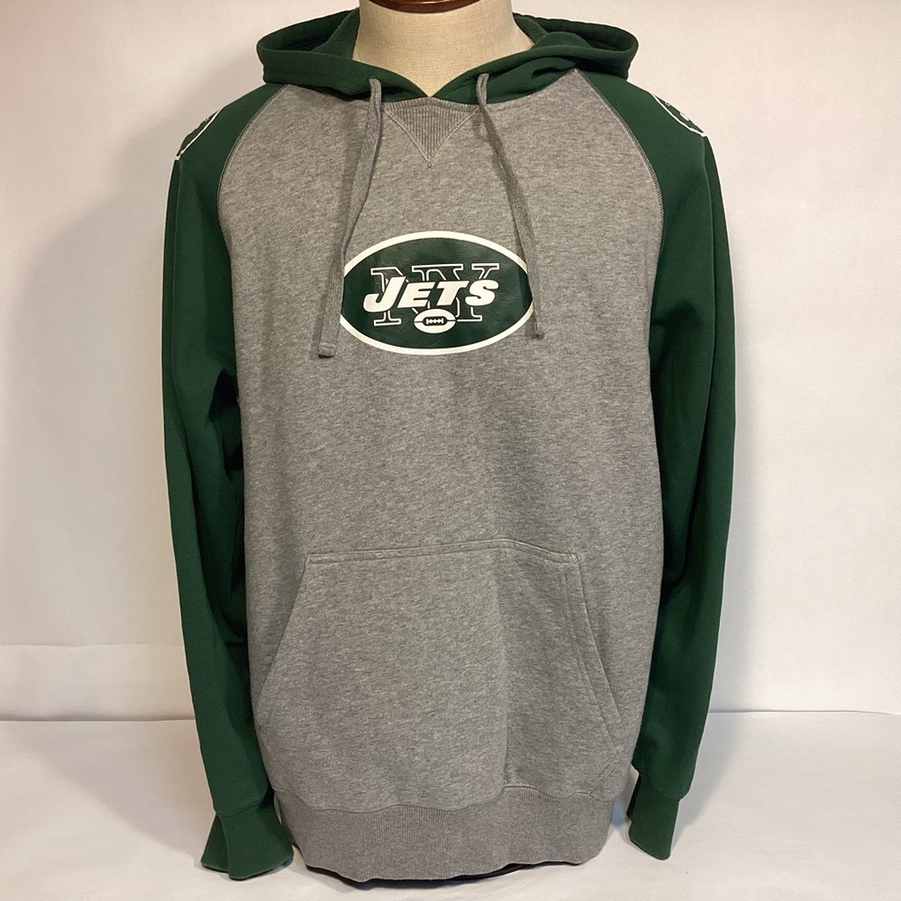 New York Jets number 14 Darnold Hoodie mens size large